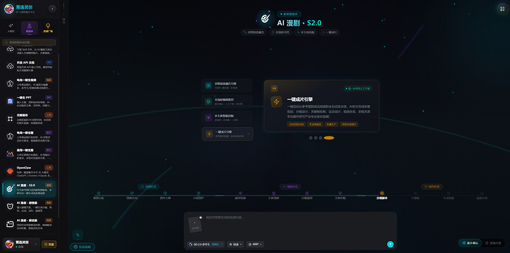 AI 商业剧本与视觉呈现